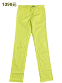 商场同款 五袋裤 原1099元 纯棉休闲裤 正品 直筒微弹时尚 男士 修身 上班