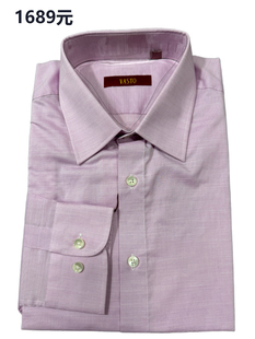 品牌正品专柜原1689元棉桑蚕丝男士商务休闲长袖衬衫都市青年日常