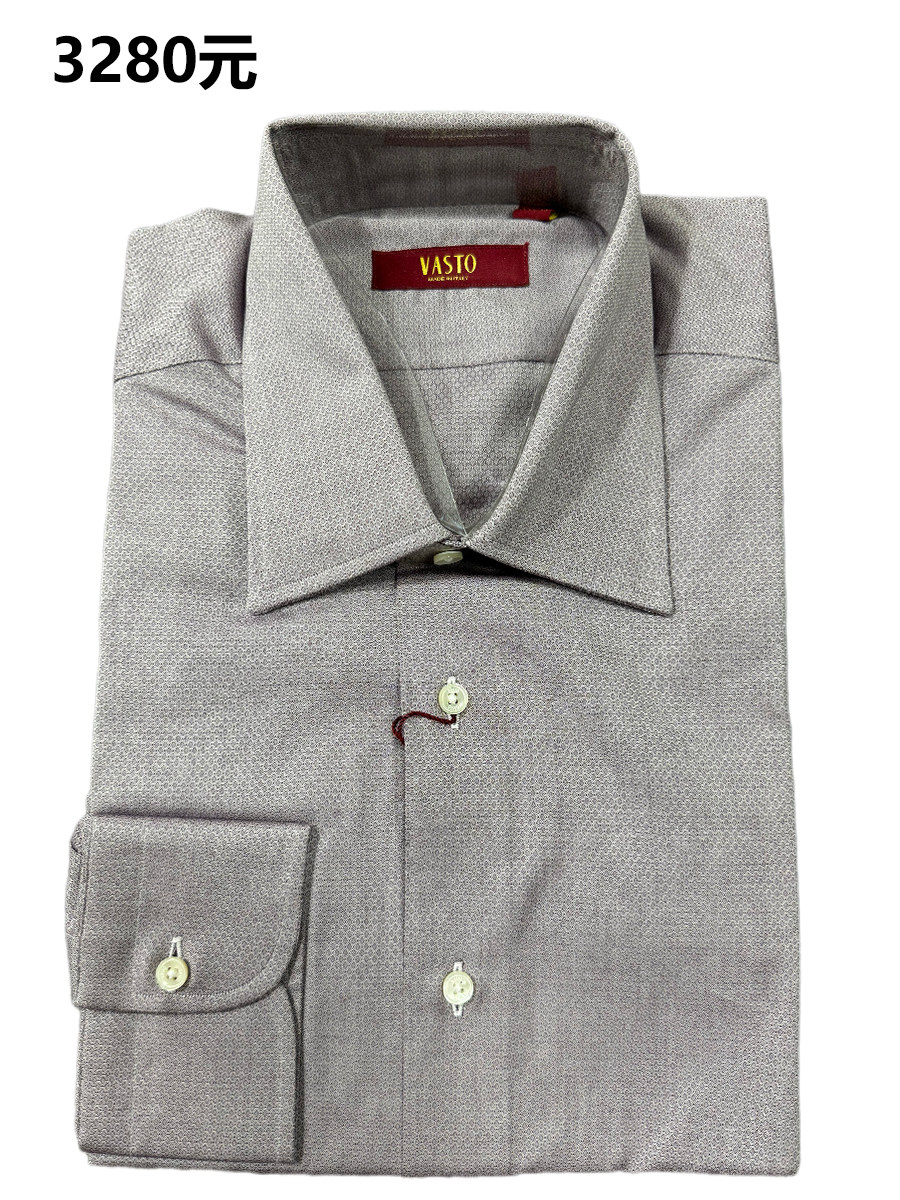 3280元成衣意大利原产进口男士纯棉长袖条纹衬衫商务休闲正装上班