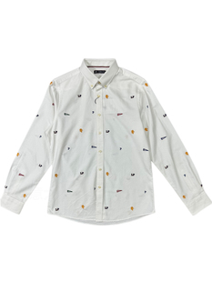 商务休闲牛津纯棉长袖 衬衫 日常都市厚款 正品 修身 男士 时尚 样品杂款