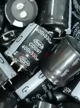 400V330uF 30*35 江海(Jianghai) 铝电解电容 105℃ 全新原装现货