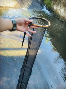 溪流鱼护路亚便携迷你小型小号微物马口随身挂腰野钓专用小眼渔护