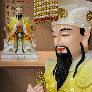 玉帝王母神像汉白玉瓷像玉皇大帝王母娘娘瑶池圣母西王母家用摆件