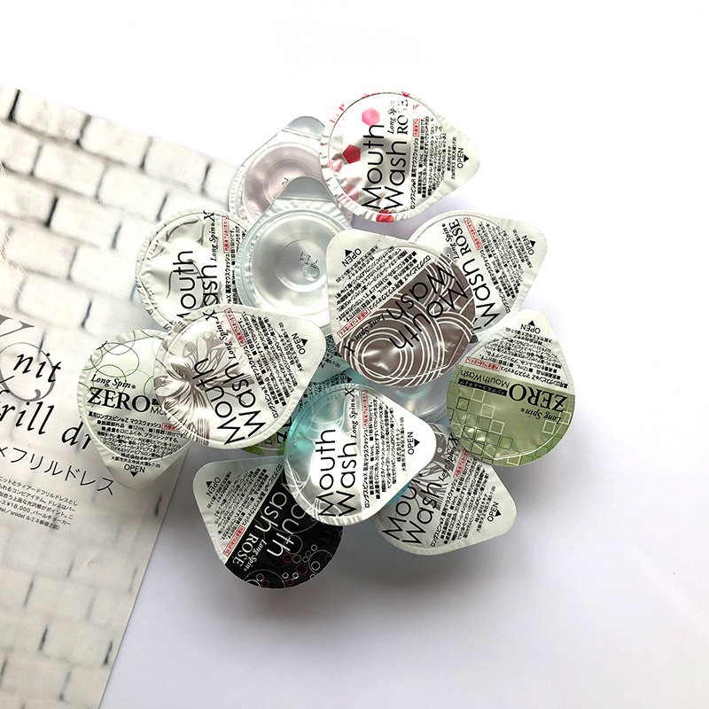 日本现货okina便携单粒装漱口水玫瑰味薄荷12ml约会清新口气