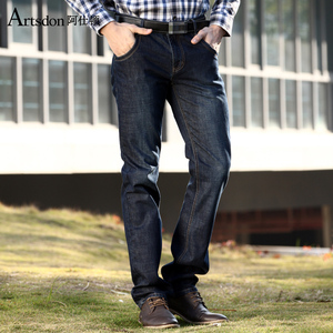 38.9元包邮   阿仕顿 休闲直筒 牛仔裤