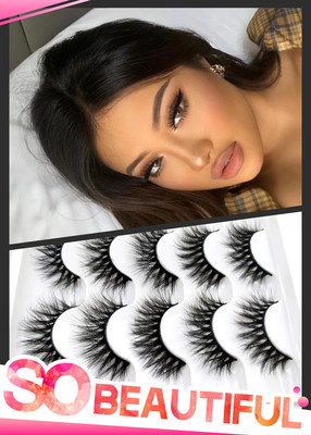 浓密3D蓬松假睫毛日常化妆师定制