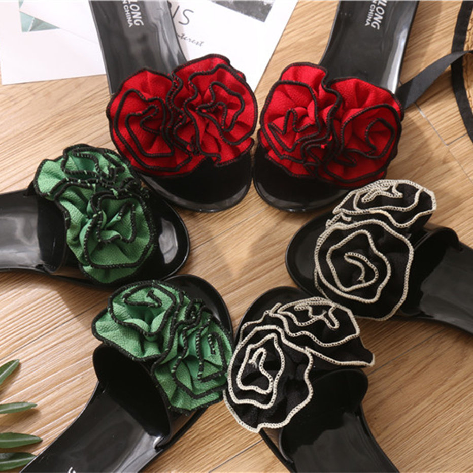 新款夏季平底一字拖厚底网红拖鞋女时尚防滑沙滩鞋海边凉拖鞋外穿在类目 女鞋, 拖鞋中 - 来自Buy2taobao.com提供专业的淘宝代购服务