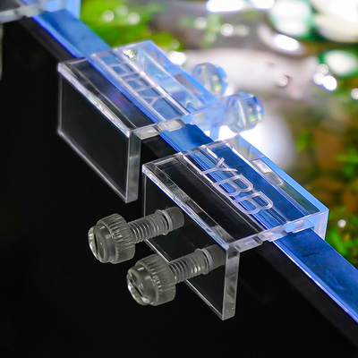 灯板固定夹YBB透明无痕挂钩