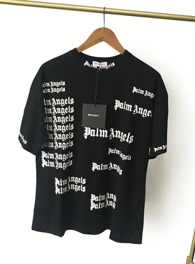 特价koan 精工自制19SS新款Plam An**ls情侣休闲体恤短袖宽松圆领