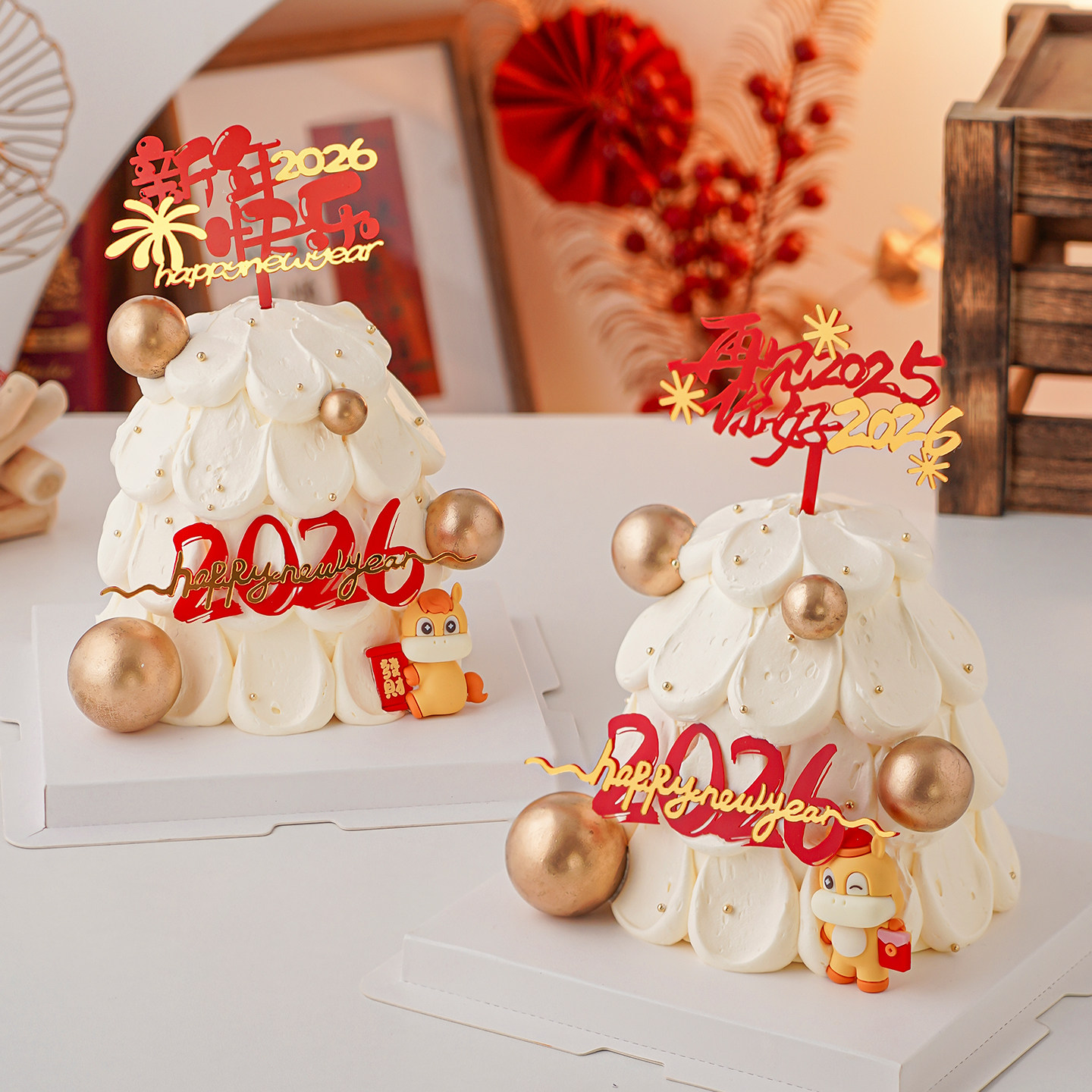 可爱发财红包小马新年蛋糕装饰摆件再见2025你好2026亚克力插件,节庆用品/礼品,节日装扮用品,淘宝优惠券,粉丝福利购,淘宝优惠卷