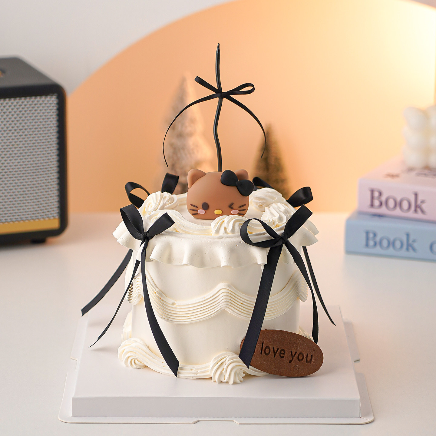 网红2.14情人节卡通小猫蛋糕装饰摆件情侣表白纪念日甜品装扮配件,节庆用品/礼品,节日装扮用品,淘宝优惠券,粉丝福利购,淘宝优惠卷