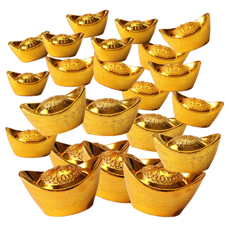 仿真塑料金元宝蛋糕装饰摆件 招财进宝开业大吉情景装饰 烘焙用品,节庆用品/礼品,节日装扮用品,淘宝优惠券,粉丝福利购,淘宝优惠卷