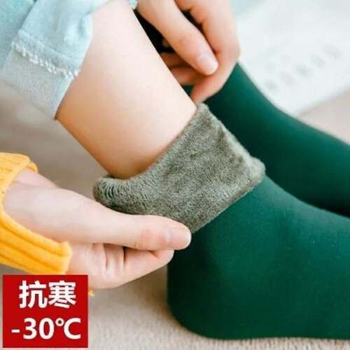 women sock winter thick thermal super warm socks 加绒厚女袜