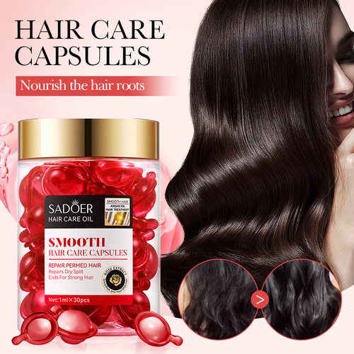 Capsules Soft Hair Conditioner Repair Dry Rose胶囊护发素