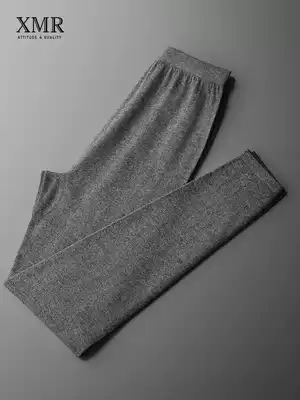 Worsted wool pants women 100 pure wool ultra-thin seamless cashmere pants spring and autumn beauty wear warm pants winter