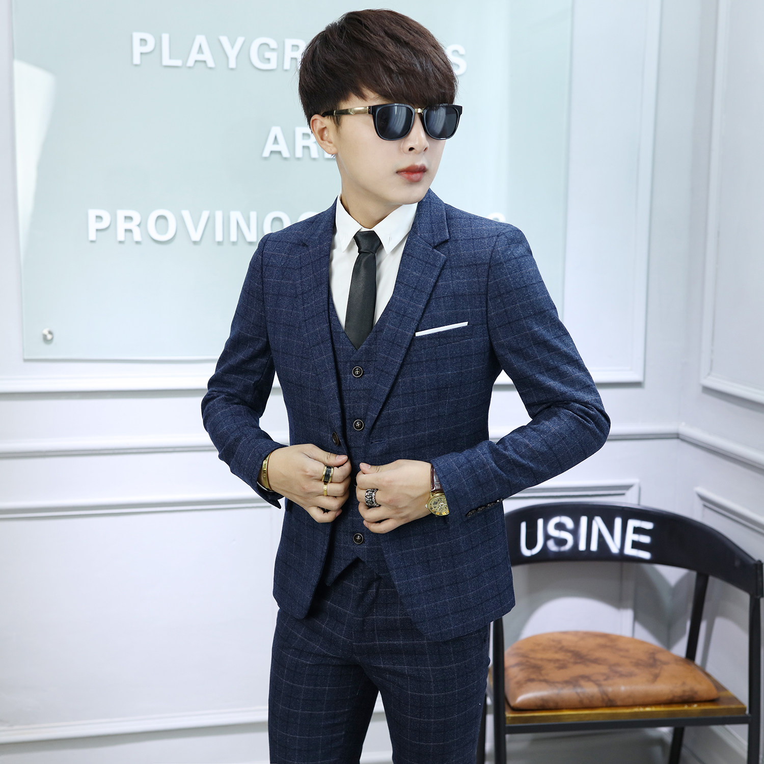 Costume homme en nylon pour hiver - Ref 1564039 Image 4