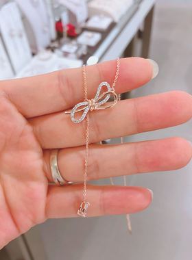 新加坡项链镶钻吊坠现货