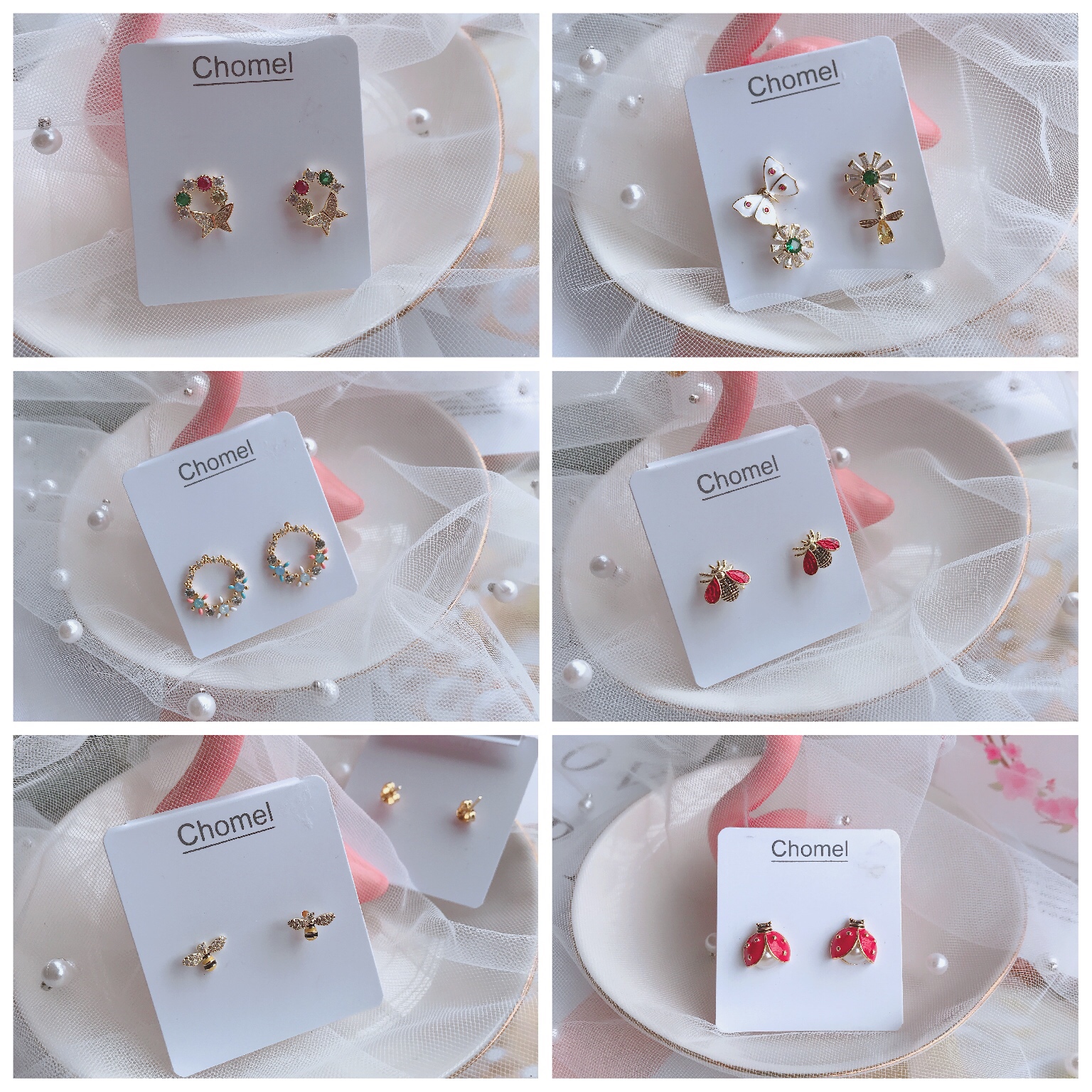 耳环春季上新国内现货