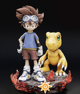 宝贝 数码 八神太一&亚古兽 3D打印