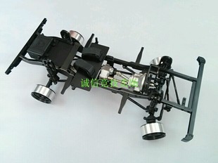 精冠1/10全开门版D90全金属CNC车架  双速波箱 差速锁桥 升降波箱