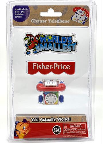 美国Worlds Smallest SI505 Fisher Price Classic Chatter Phone