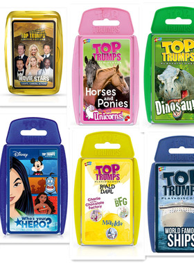 美国正品 Top Trumps Card Game 单盒 多款可选 点击进链接查看