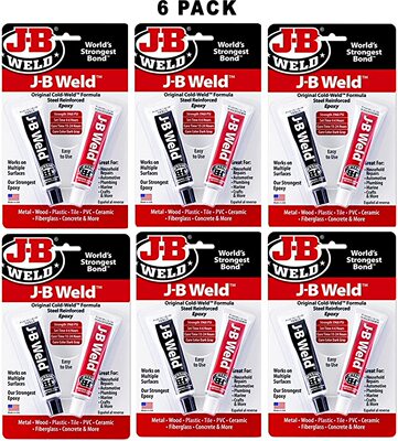美国J-B Weld 8265S Original Steel Reinforced Epoxy 12件