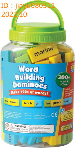 美国Educational Insights Word Building Dominoes