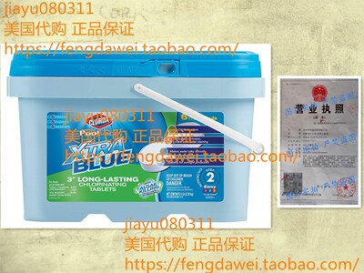 CLOROX Pool&Spa XtraBlue 3-Inch Long Lasting Chlorinating Ta
