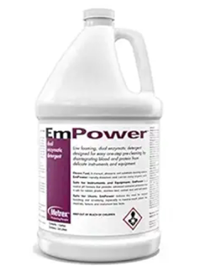 MET 10-4100 Empower Dual Enzymatic Detergent, 1 Gallons