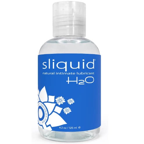 Sliquid H2O Water Based Lube, Glycerin Free Clear Gel