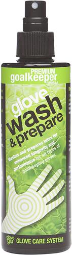gloveglu Men's Wash and Prepare Goalkeeper Glove-Black, 250m