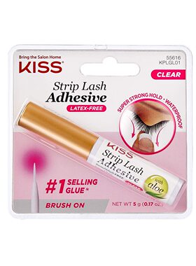 美国KISS Strip Eyelash Adhesive, Clear 0.176 Oz KPLGL01