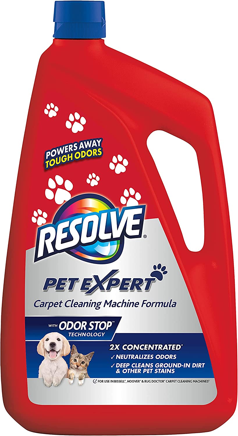 Resolve Pet Expert Carpet Steam Cleaner Solution, 96 fl oz