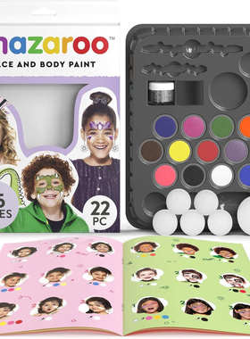 Snazaroo 1172197 Ultimate Party Set with Organic Glitter