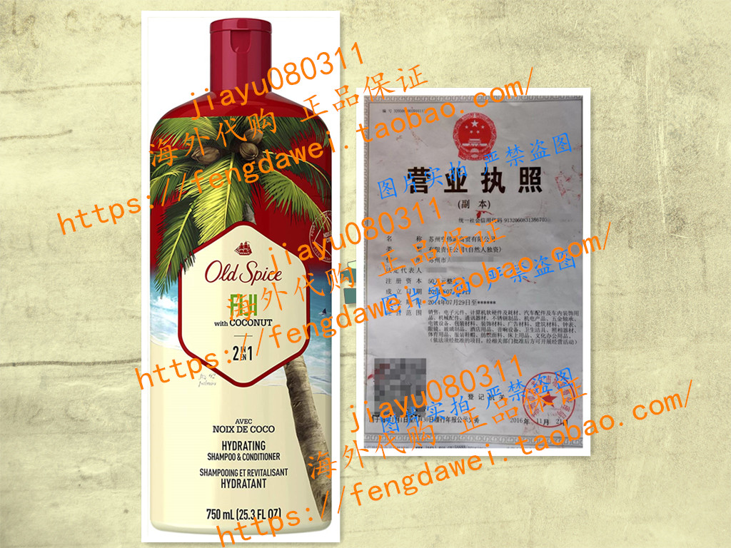 Old Spice Fiji 2 in 1 Mens Shampoo and Conditioner, 25.3 FL