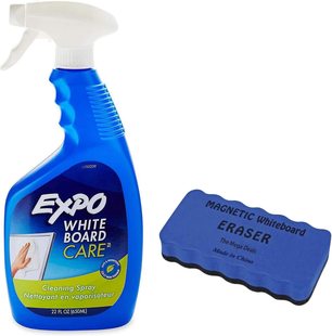 美国EXPO Whiteboard/Dry Erase Board Liquid Cleaner, 22-ounce