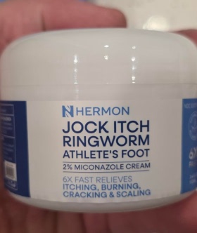 Hermon Jock Itch Cream: Ringworm Treatment for Humans