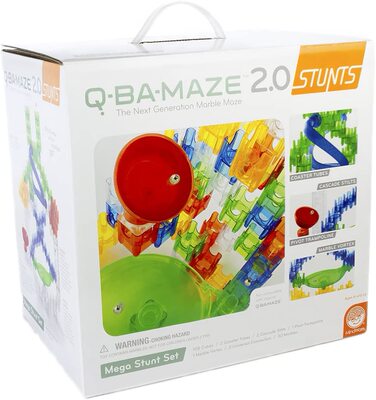 美国MindWare Q-BA-MAZE 2.0 Mega Stunt Set 144 pieces