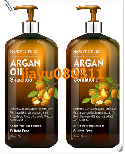Argan Oil Shampoo and Conditioner from Majestic Pure Impro
