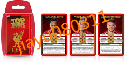 美国Liverpool FC 18/19 Top Trumps Card Game