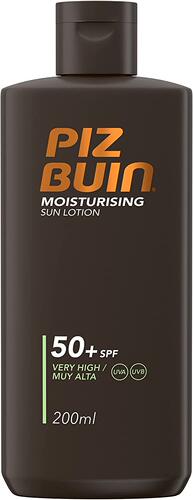 美国Piz Buin Moisturising Sun Lotion SPF50-200ml
