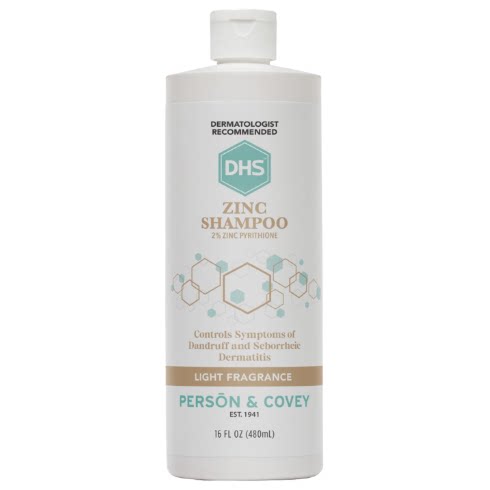 DHS Zinc Shampoo – 2% Pyrithione Formula for Dry Scalp 16oz