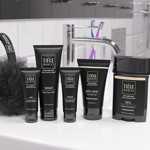 美国Tiege Hanley Men's Silver Gift Set | 6 Products 6件套