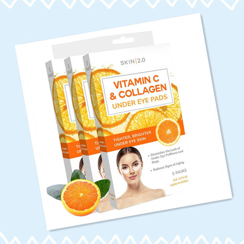 Skin 2.0 Vitamin C and Collagen Under Eye Patches - 3盒
