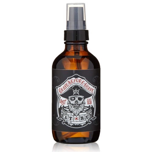 Grave Before Shave™ Beard Oil (Bay Rum Scent) 4 Oz