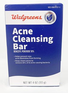 Cleansing Bar With Walgreens Percernt Treatment Acne