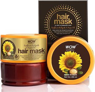 美国WOW Skin Science Sunflower & Argan Oil Hair Mask