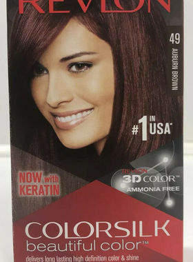 Revlon Colorsilk Color Permanent Hair Dye #49 Auburn Brown