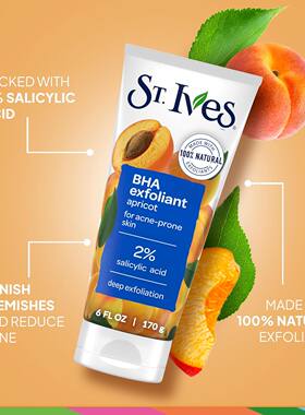 St. Ives Acne Control Apricot Face Scrub Deep Exfoliator